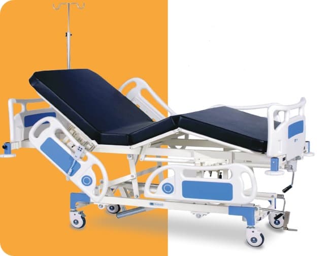 Hospital Bed Semi Motorized